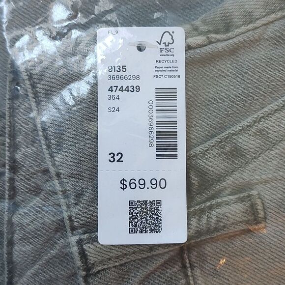 New With‎ Tags Reitmans Size 32 Straight-Leg Mid-Rise Utility Pant - Picture 10 of 11